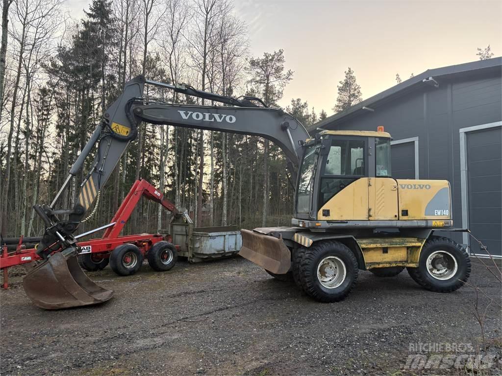 Volvo EW140 Pyöräkaivukoneet