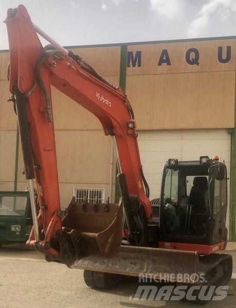 Kubota KX080-4 Midikaivukoneet 7t - 12t