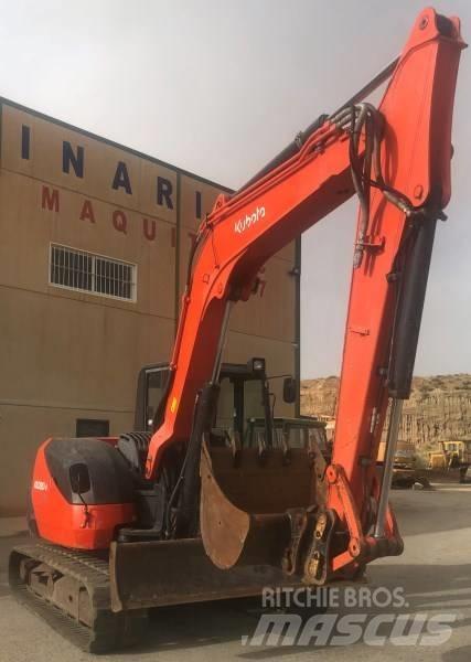 Kubota KX080-4 Midikaivukoneet 7t - 12t
