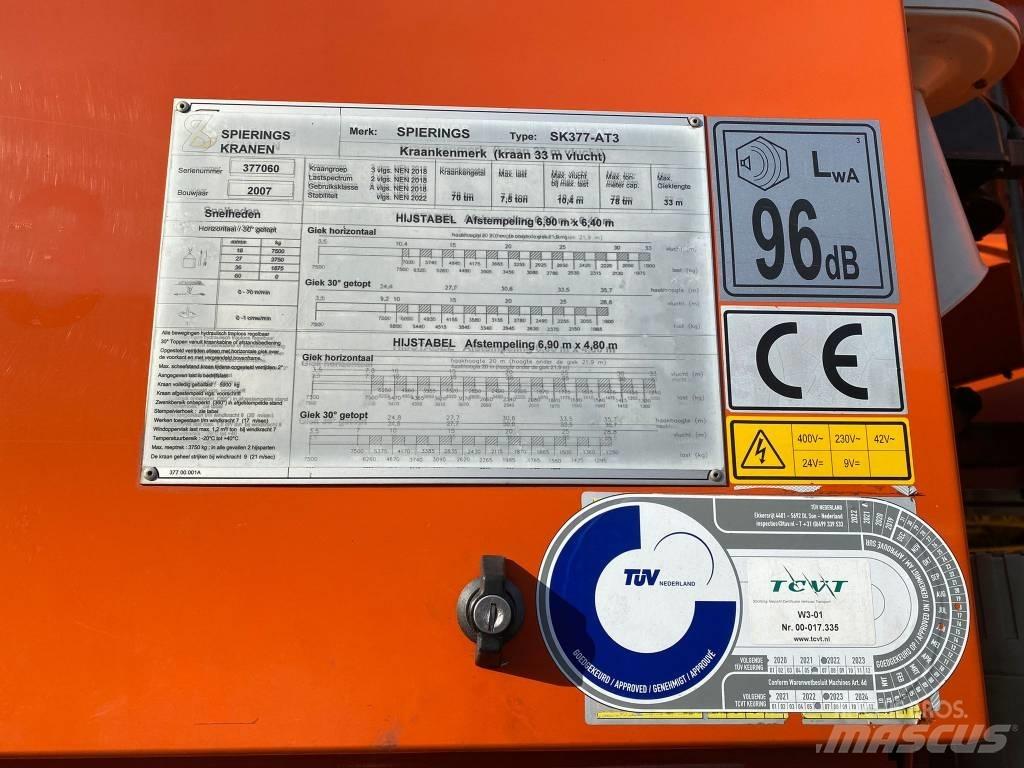 Spierings SK377 Torninosturit