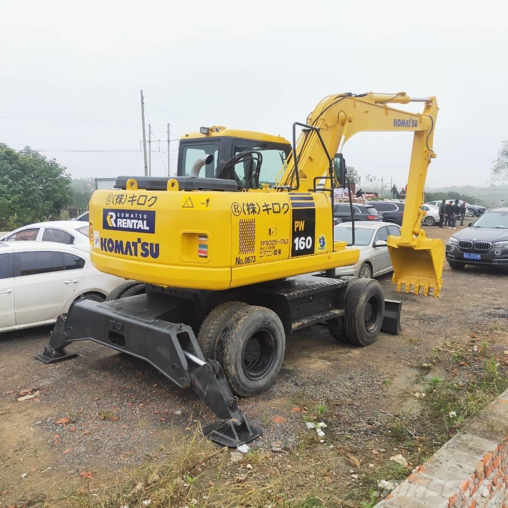 Komatsu PW160W-7 Pyöräkaivukoneet