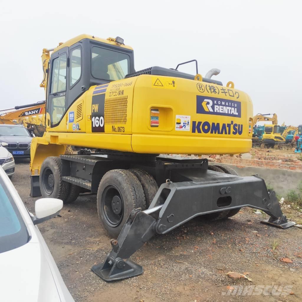 Komatsu PW160W-7 Pyöräkaivukoneet