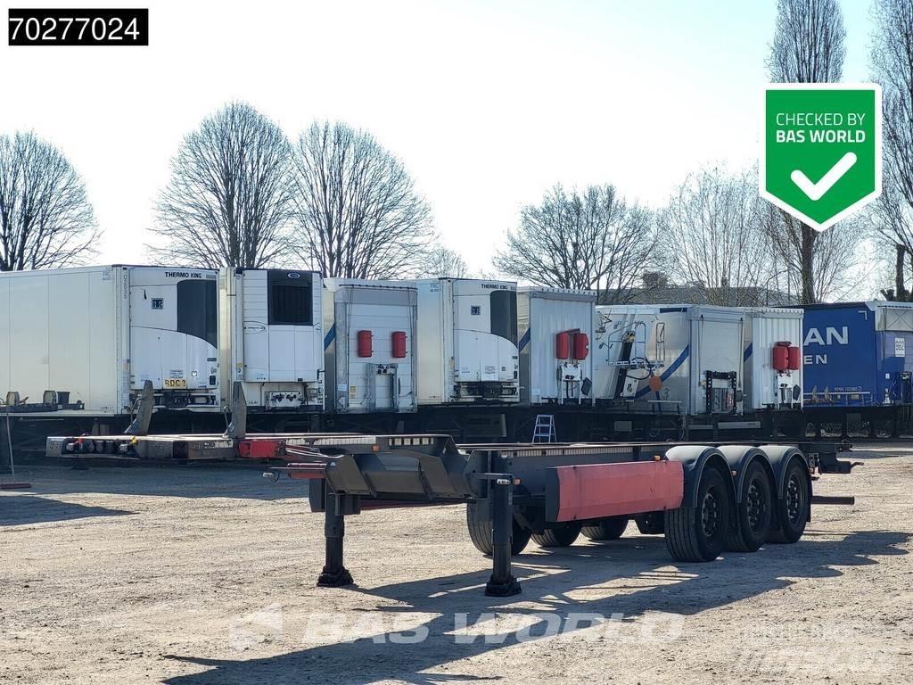 Van Hool 3 axles Konttipuoliperävaunut