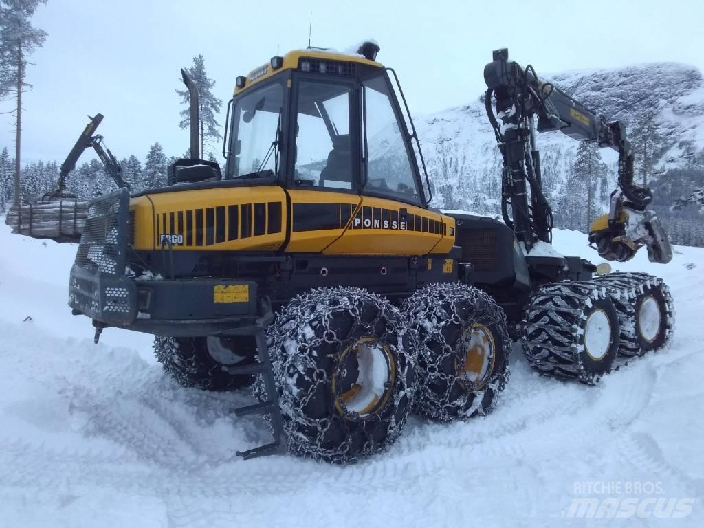 Ponsse Ergo 8W Harvesterit