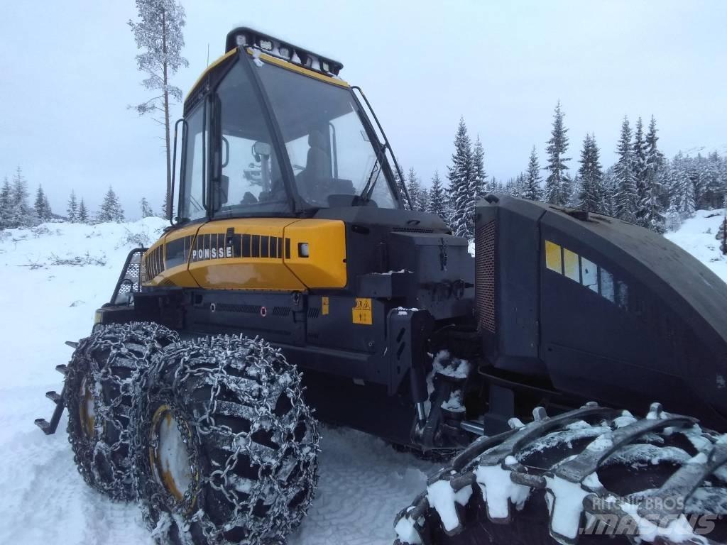 Ponsse Ergo 8W Harvesterit