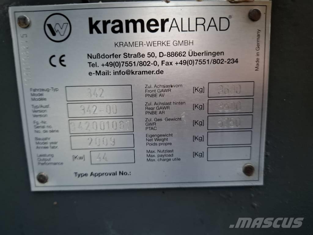 Kramer 380 Pyöräkuormaajat