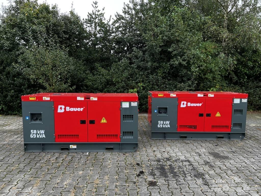 Bauer 69 KVA Dieselgeneraattorit