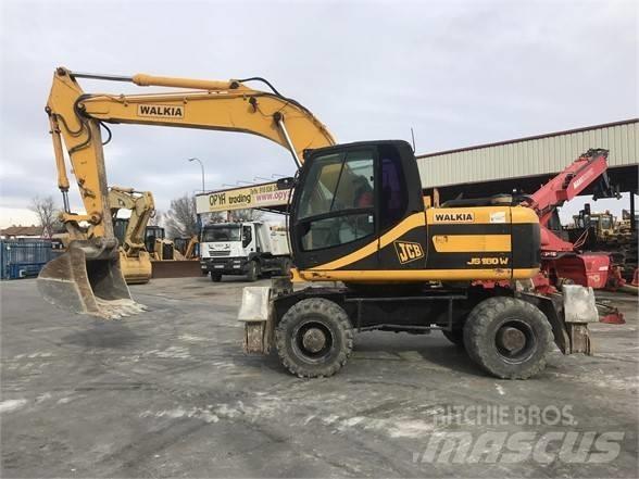 JCB JS 160 W Pyöräkaivukoneet