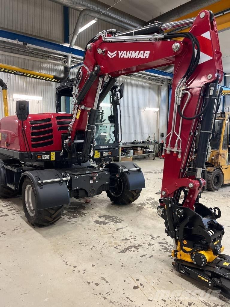 Yanmar B 95 W Pyöräkaivukoneet