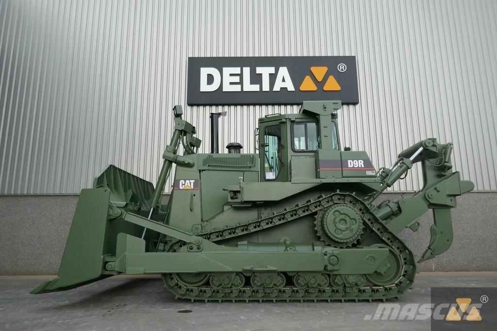 CAT D9R Ex-army Telaketjupuskutraktorit