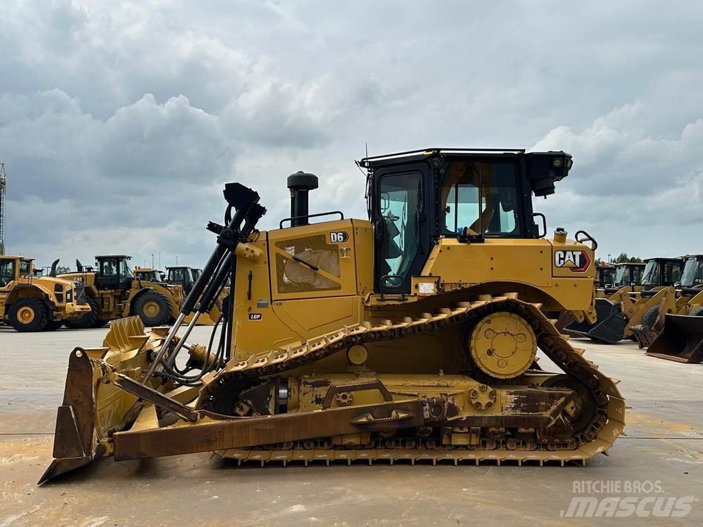CAT D6 LGP Telaketjupuskutraktorit