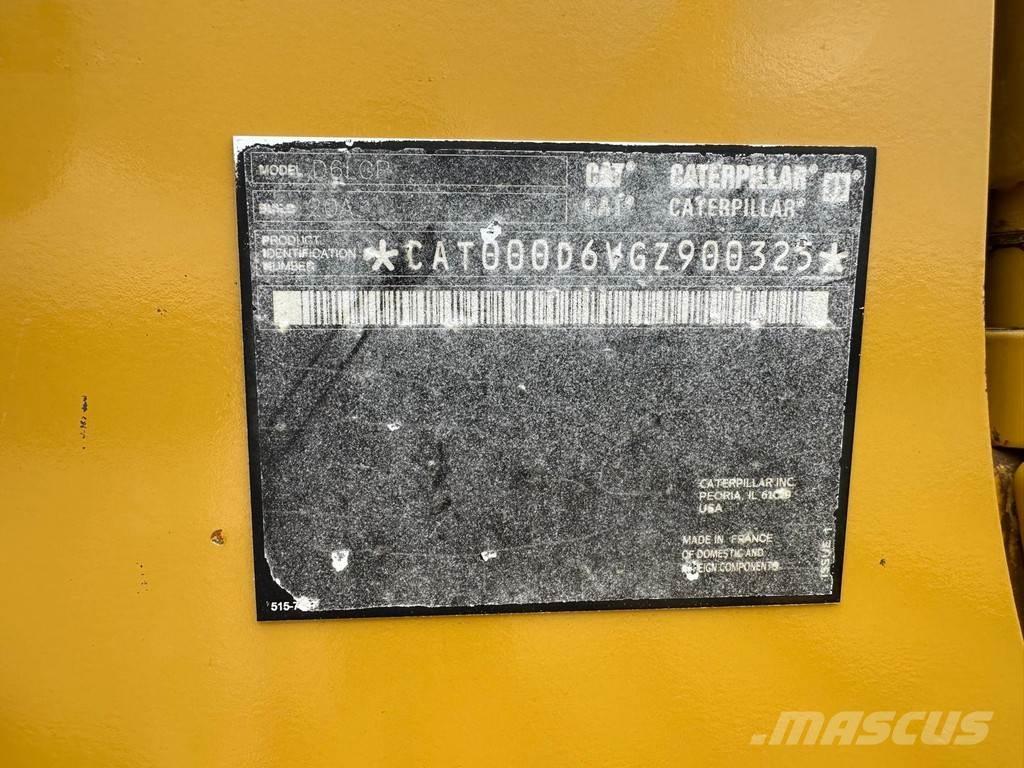 CAT D6 LGP Telaketjupuskutraktorit