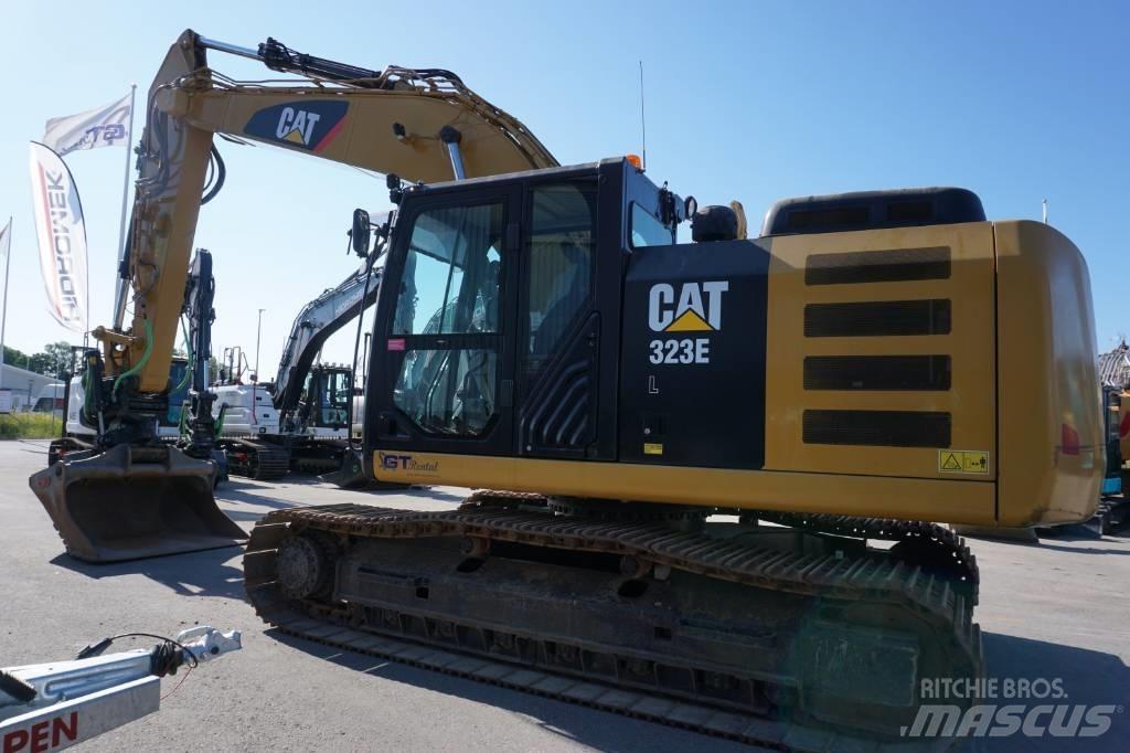 CAT 323EL *Uthyres* Telakaivukoneet