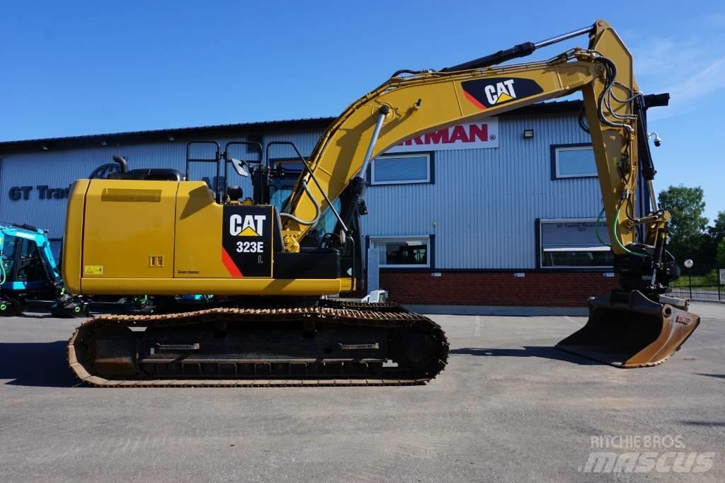 CAT 323EL *Uthyres* Telakaivukoneet
