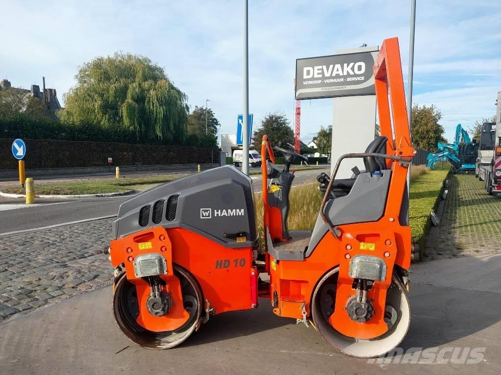 Hamm HD 10 VV Tärylevyt