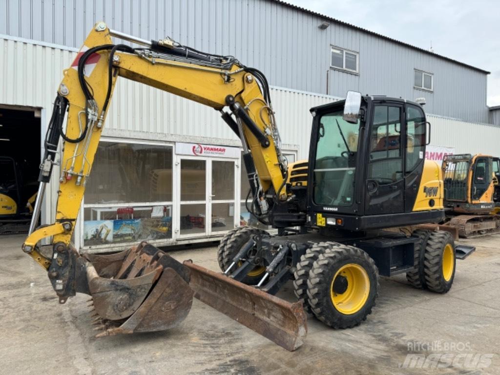 Yanmar B95W (40744) Pyöräkaivukoneet
