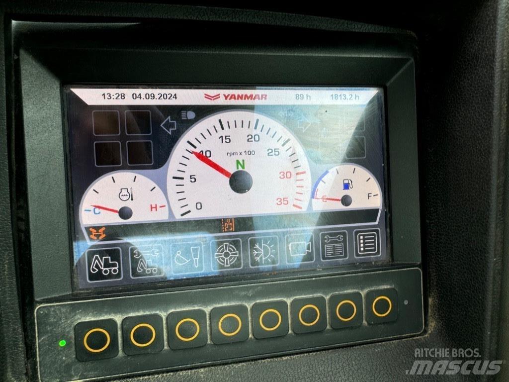 Yanmar B95W (40744) Pyöräkaivukoneet