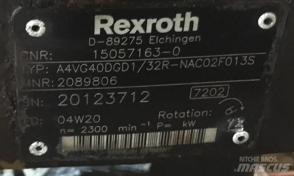 Rexroth A4VG40R Hydrauliikka