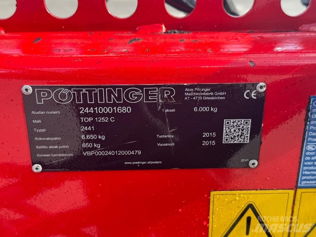 Pöttinger Top 1252 C Karhottimet