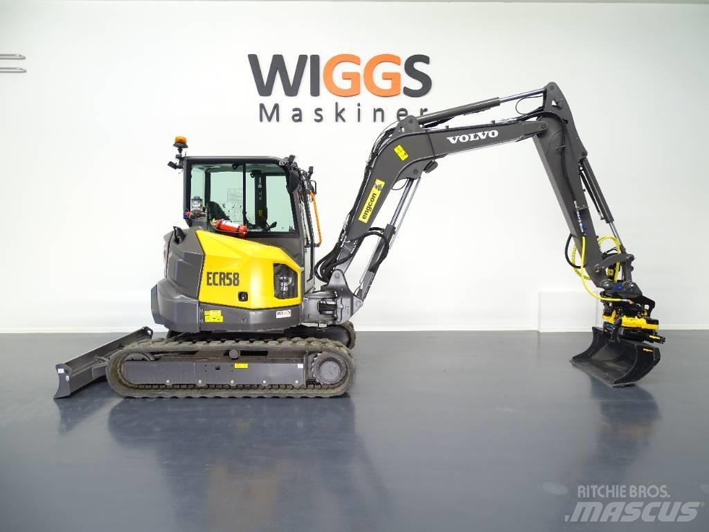 Volvo ECR58F Minikaivukoneet < 7t