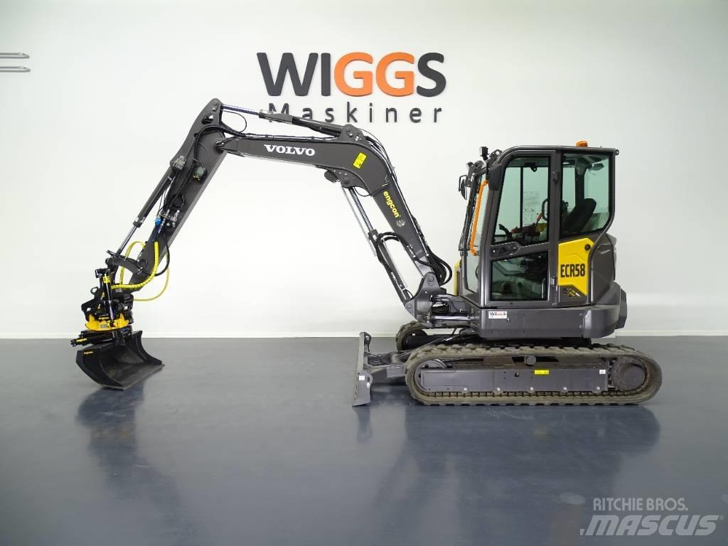 Volvo ECR58F Minikaivukoneet < 7t