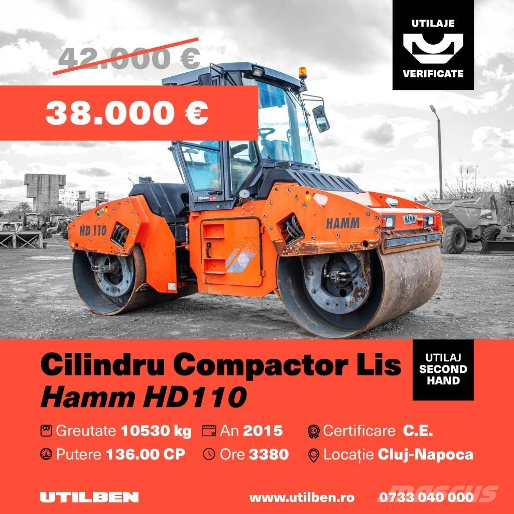 Hamm HD 110 Tandemjyrät