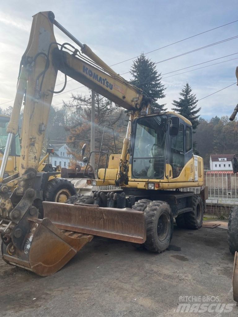 Komatsu PW 130-7K Pyöräkaivukoneet