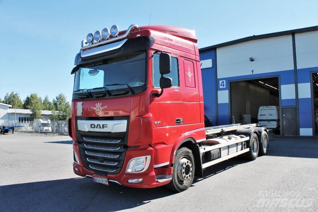 DAF XF 480 FAS 6x2 Kontti-/tasonostoautot