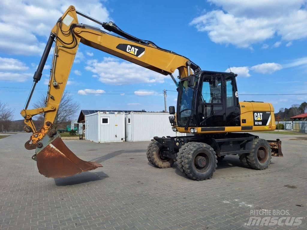 CAT M 316 D Pyöräkaivukoneet