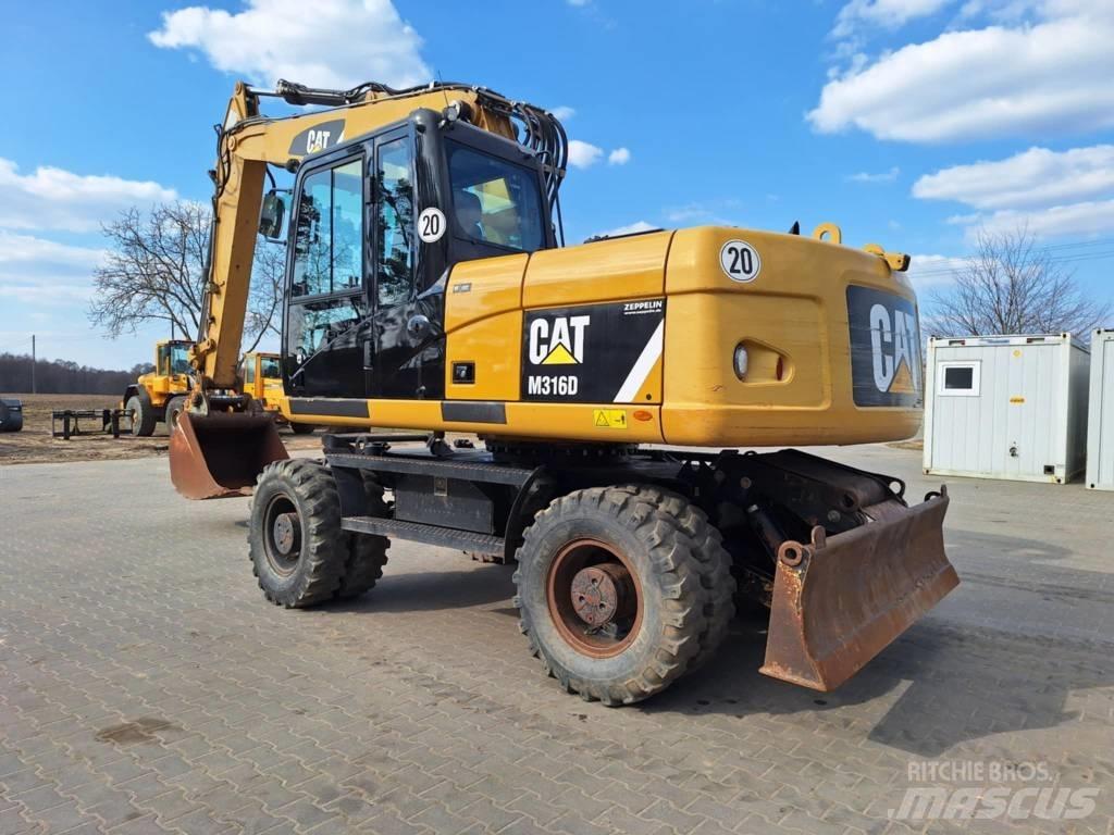 CAT M 316 D Pyöräkaivukoneet