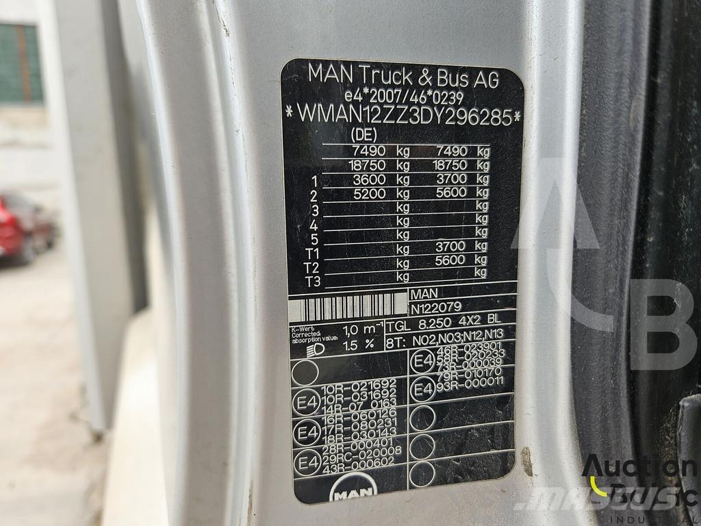 MAN TGL8.250 Pressukapelli kuorma-autot