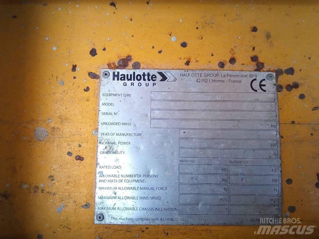 Haulotte Compact 14 Saksilavat