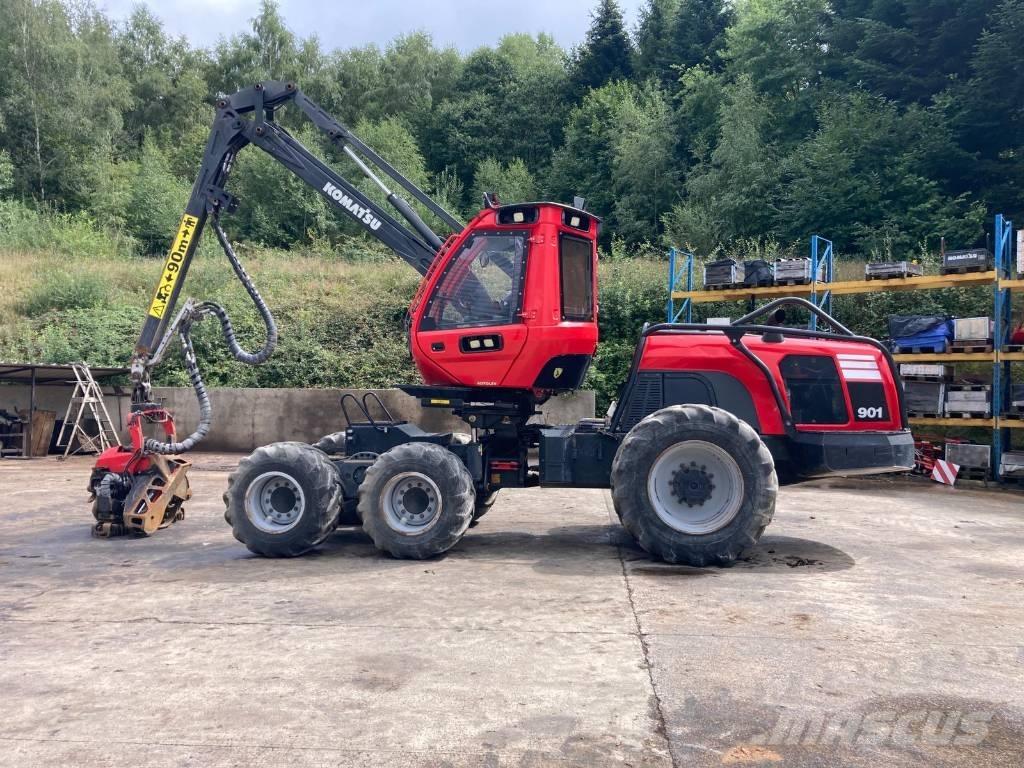 Komatsu 901 Harvesterit