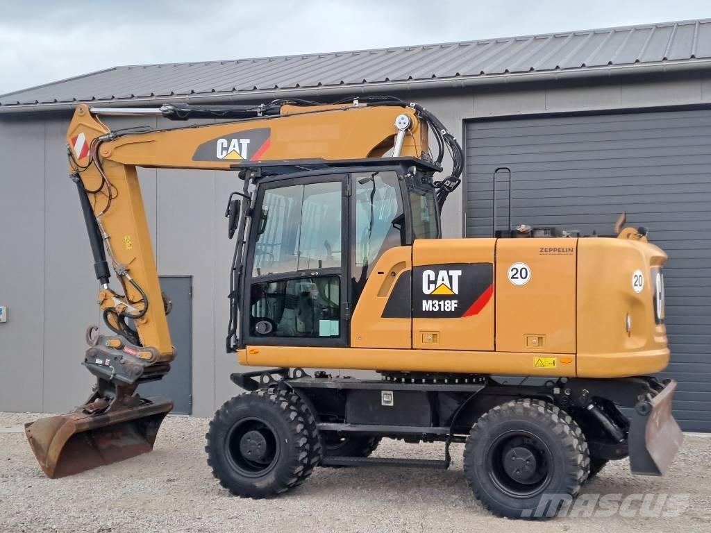 CAT M318F Pyöräkaivukoneet