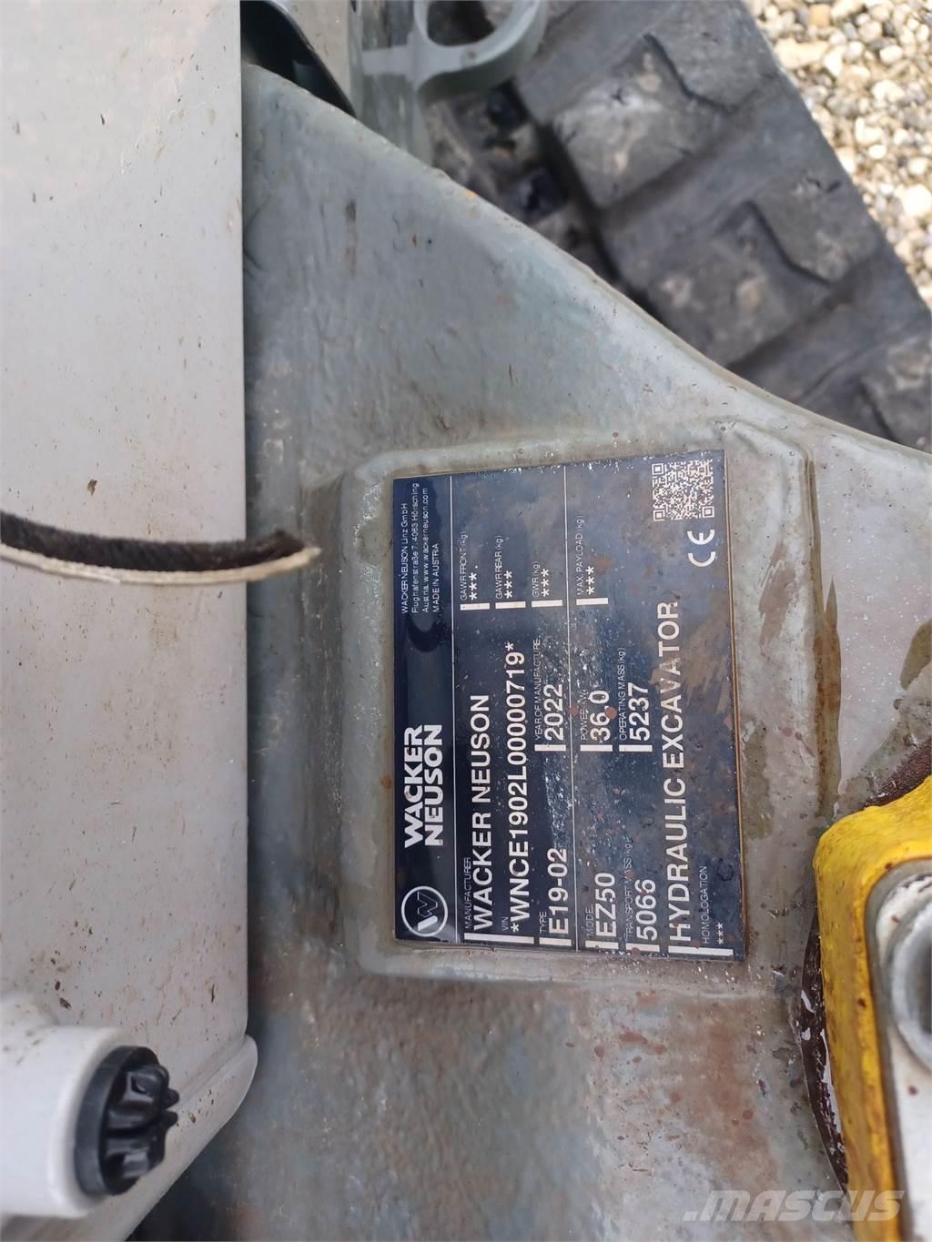 Wacker Neuson EZ50 Telakaivukoneet