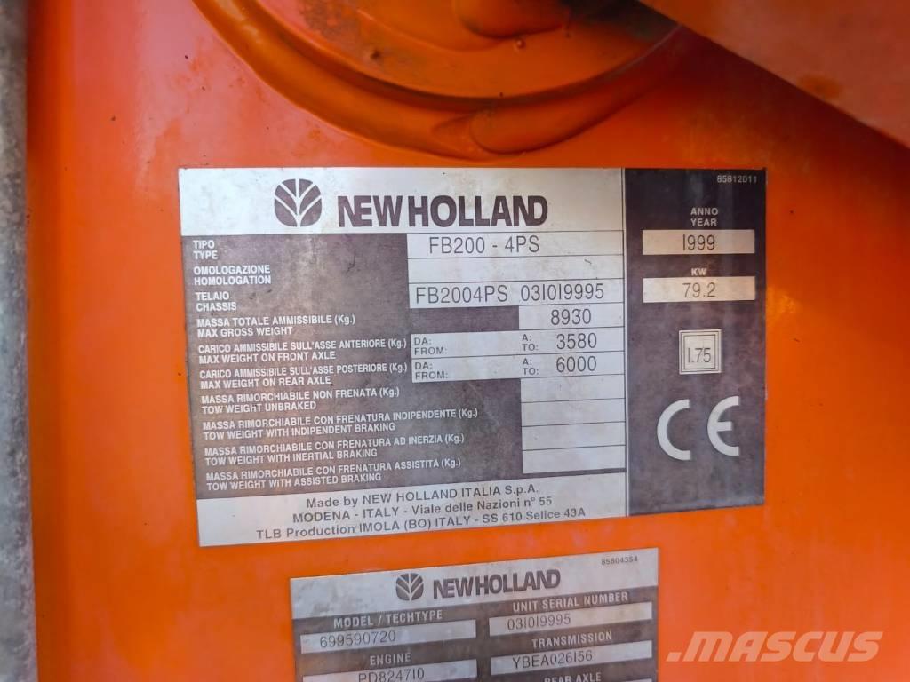New Holland FB 200 Kaivurikuormaajat