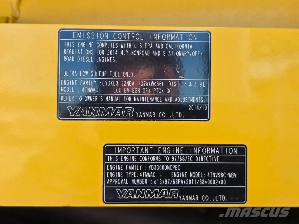 Yanmar Vio 80-1 Midikaivukoneet 7t - 12t
