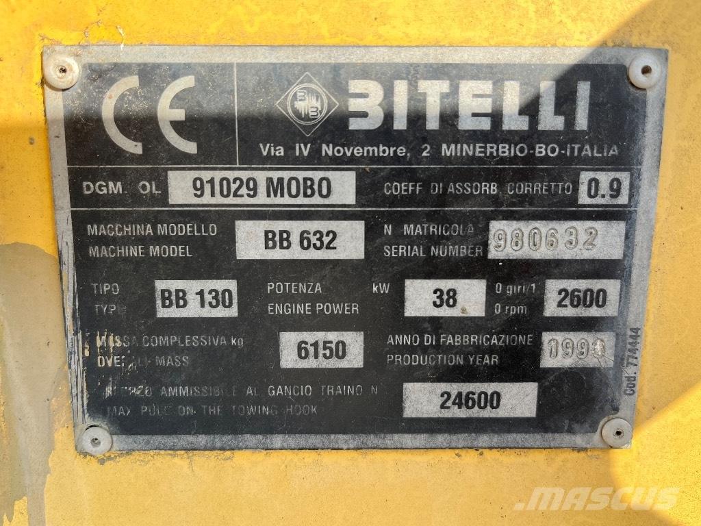 Bitelli BB 632 Asfalttikoneet
