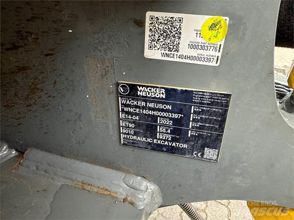 Wacker Neuson ET90 Telakaivukoneet