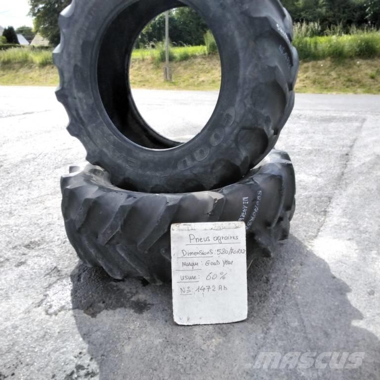 Goodyear 580/70R38 Renkaat ja vanteet