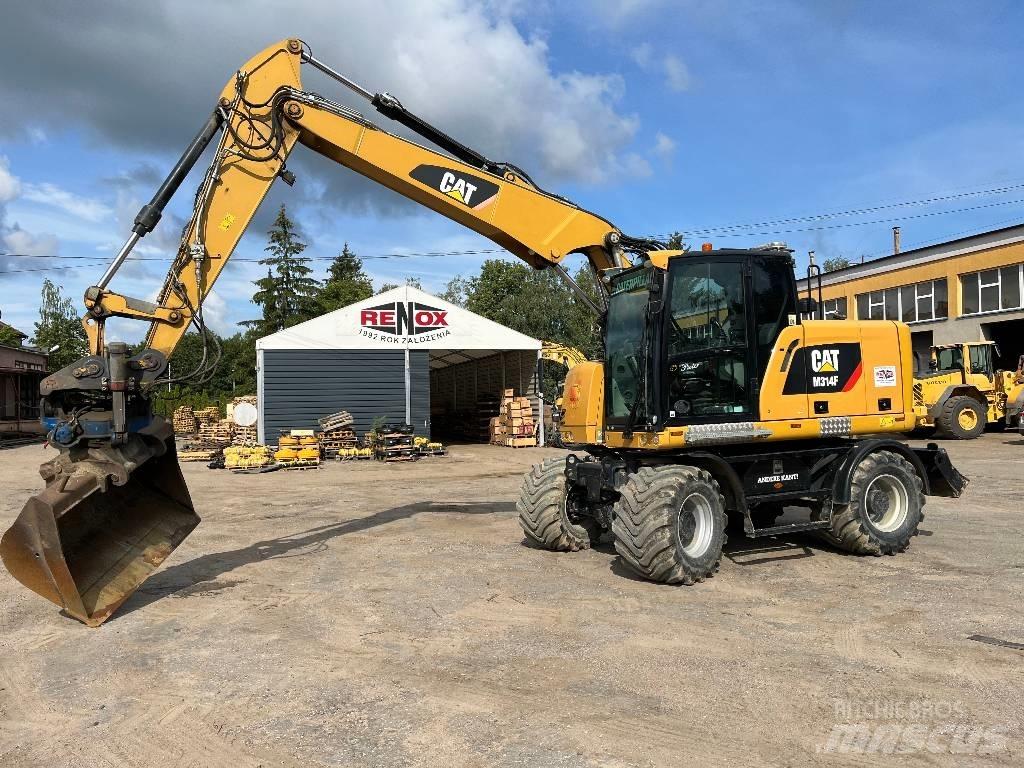 CAT M 314 F Pyöräkaivukoneet