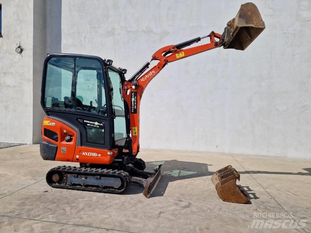 Kubota KX 016-4  P334 Minikaivukoneet < 7t