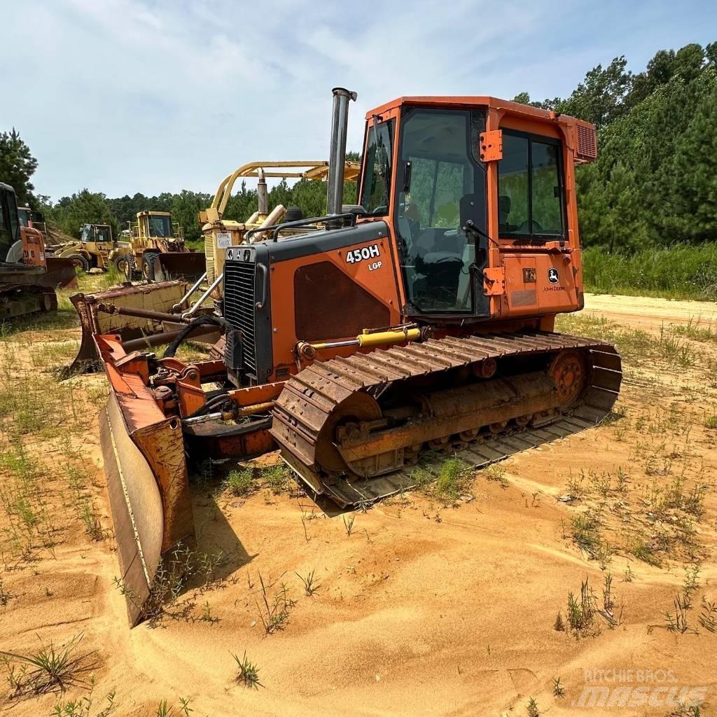 DEERE 450 HLGP Telaketjupuskutraktorit