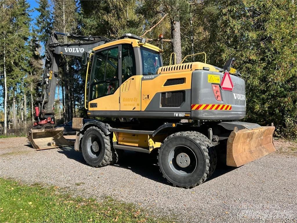 Volvo EW 160 D Pyöräkaivukoneet