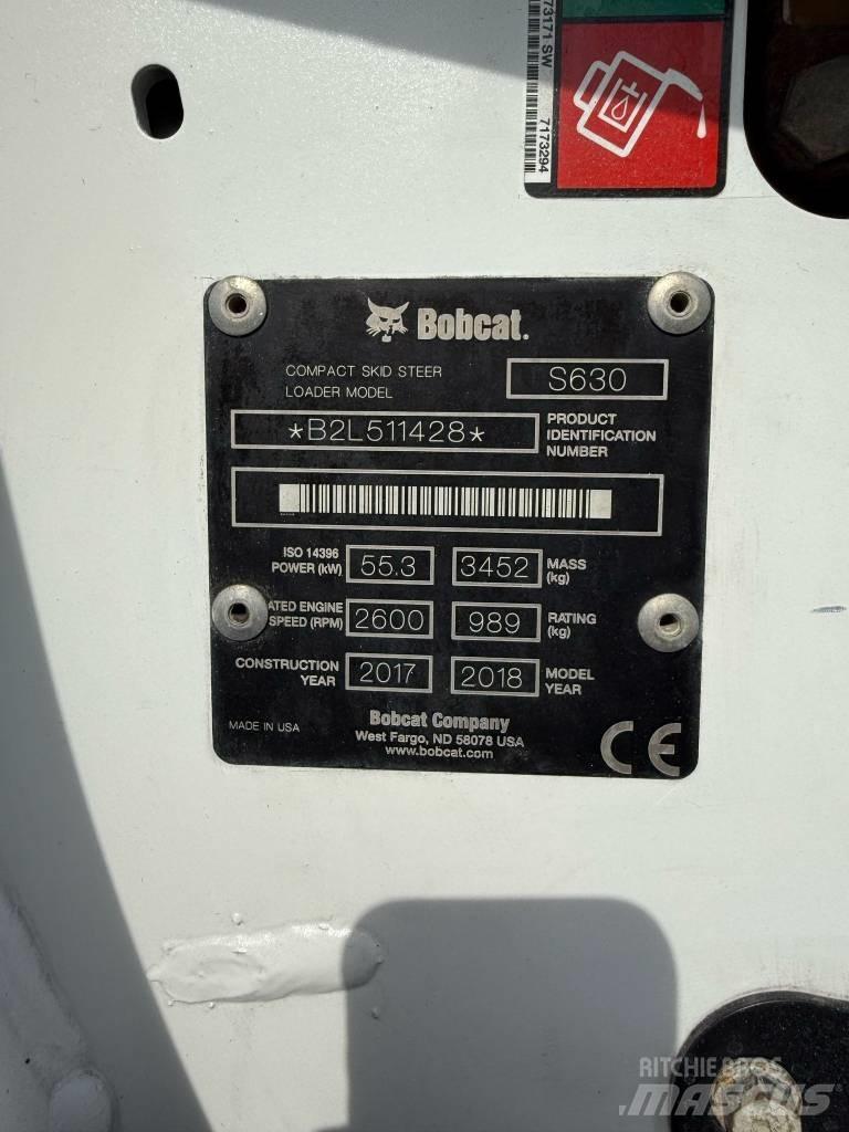 Bobcat S 630 Liukuohjatut kuormaajat