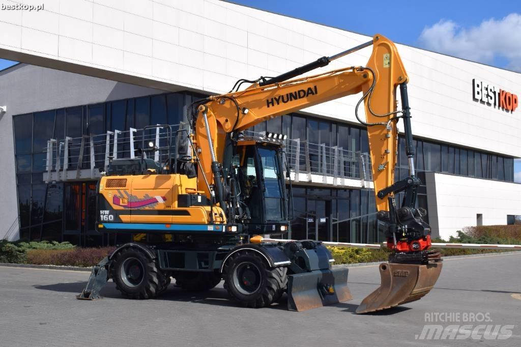 Hyundai HW 160 Pyöräkaivukoneet