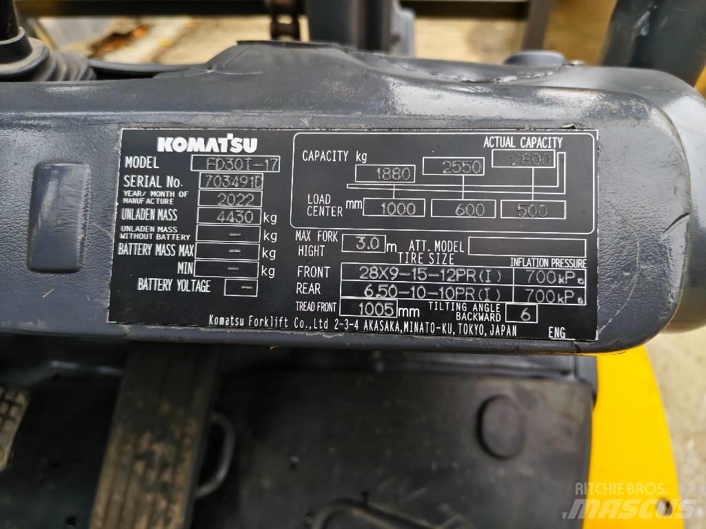 Komatsu 30 Dieseltrukit