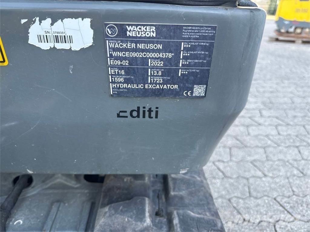 Wacker Neuson ET16 Telakaivukoneet
