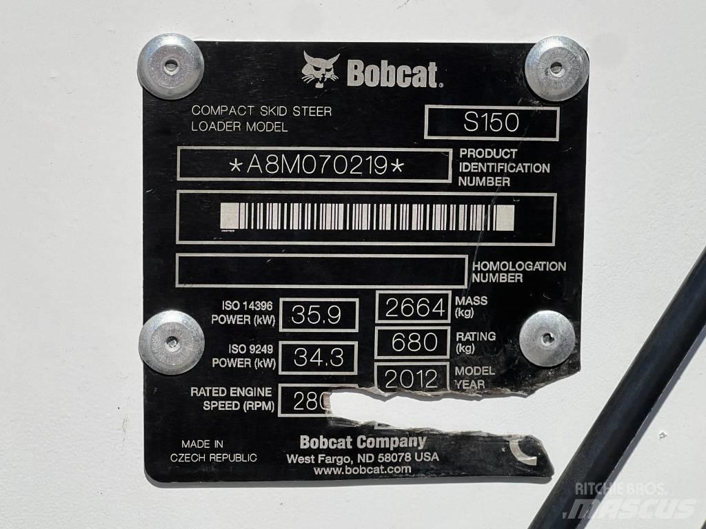Bobcat S 150 Liukuohjatut kuormaajat