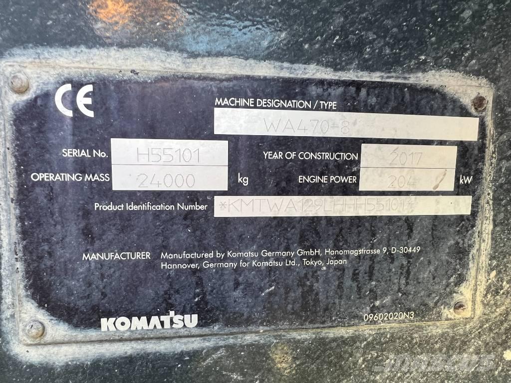 Komatsu WA 470-8 Pyöräkuormaajat